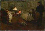 Edgar Degas Interior painting